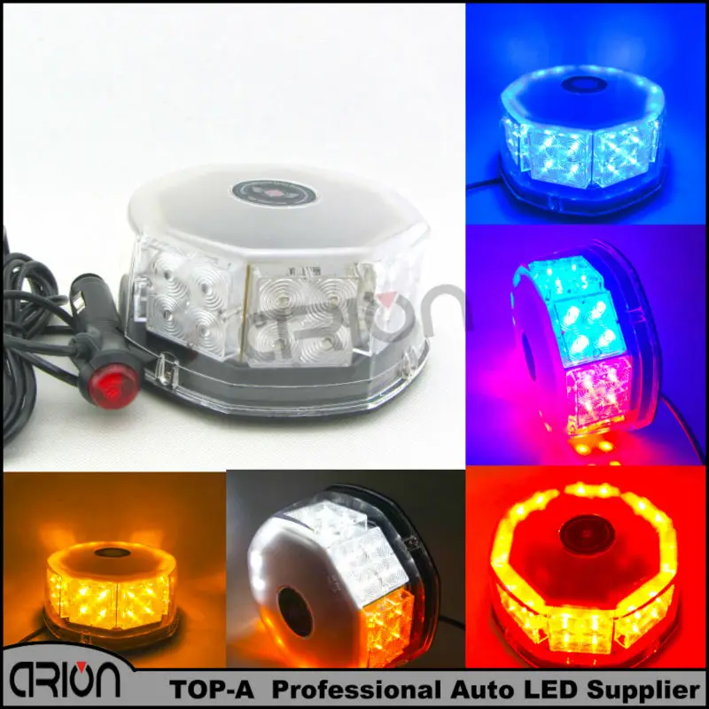 Бесплатная доставка 32 светодиода Вт автомобильный высокомощный Магнитный