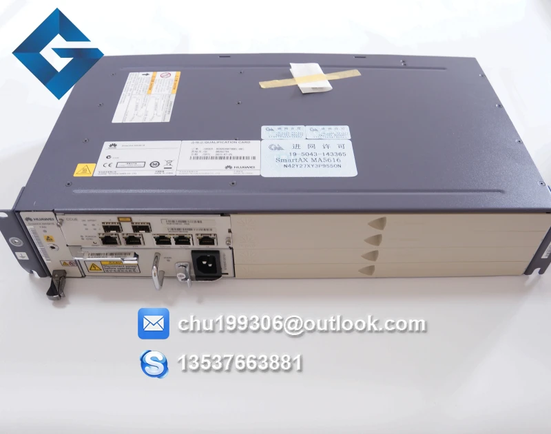 Huawei цифровой доступ к абонентской линии мультиплексор IP DSLAM SmartAx MA5616 10GE GPON CCUE + MABB