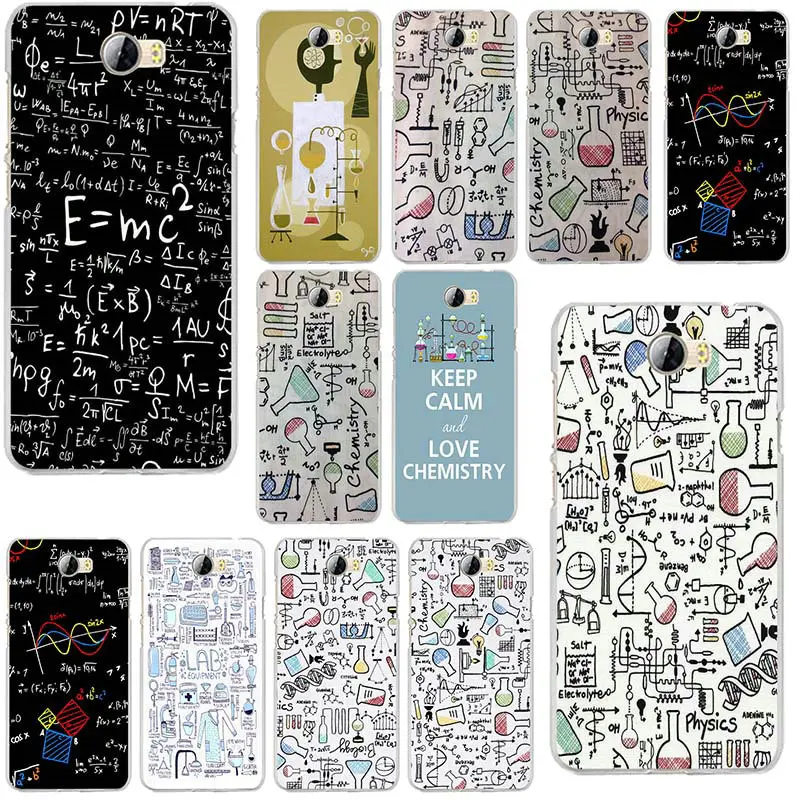 Модные химии Стиль Art Мягкие TPU чехол для телефона huawei P8 P9 P10 P20 Lite Коврики 10 Pro Y5 Y6 Y3