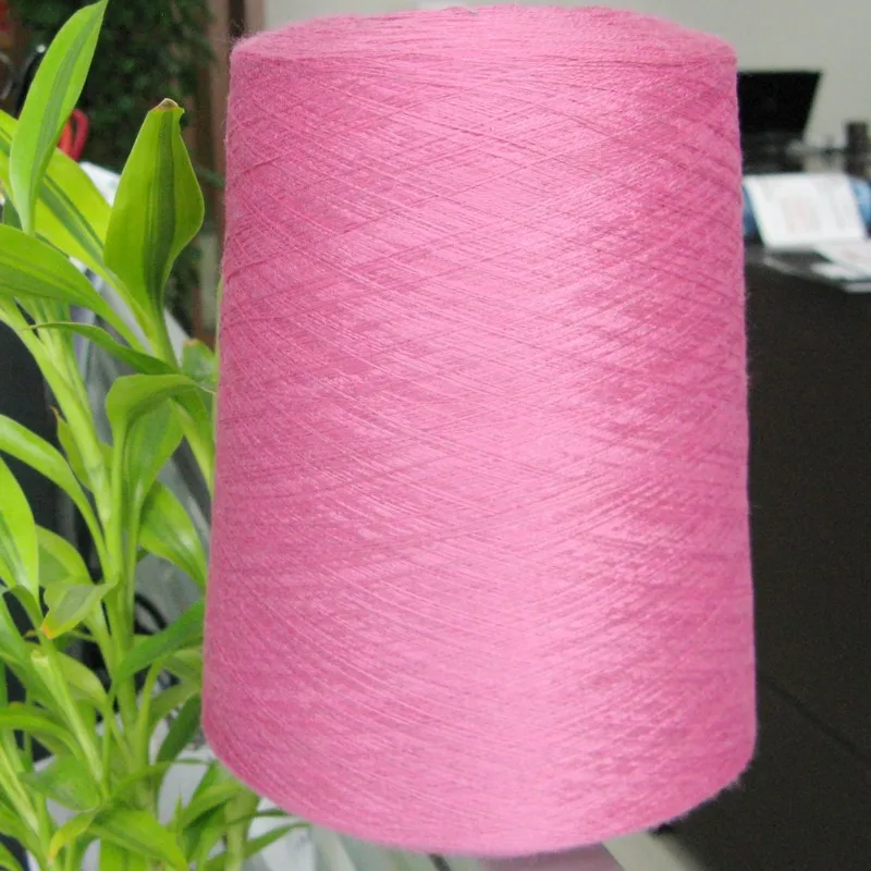 Серебряная проводящая нить серебряная волокнистая пряжа для перчаток