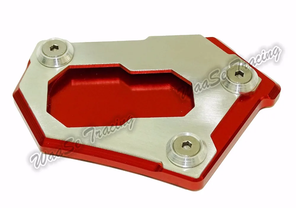 

waase Motorbike Kickstand Foot Side Stand Extension Pad Support Plate For BMW R1200GS LC K50 2013 2014 2015 2016