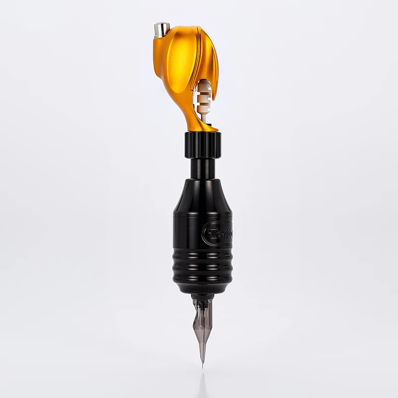 Orange Yellow Инопланетный стиль роторная татуировка машина с картриджем татуировки ручки поставки - Цвет: Orange Yellow