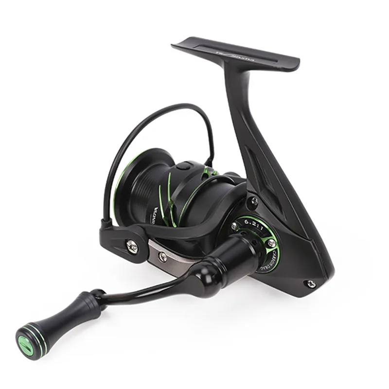 Спиннинговая Рыболовная катушка TSURINOYA FIYING SHARK 2000/3000 265 г/275 г 12 шарикоподшипников 6
