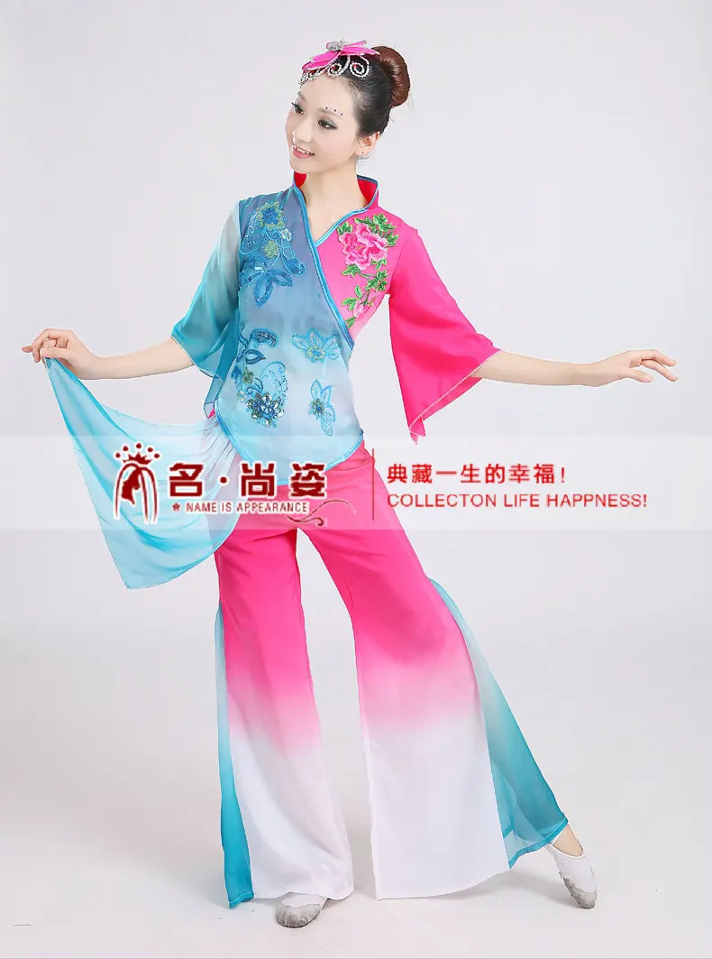 Китайские костюмы hanfu Chinse народные танцевальные праздничная одежда для