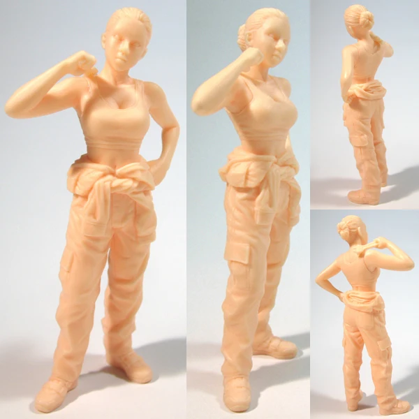 GK 1/20 Ma.K женский пилот гараж модельная фигурка из смолы комплект|figure model|resin figuregarage
