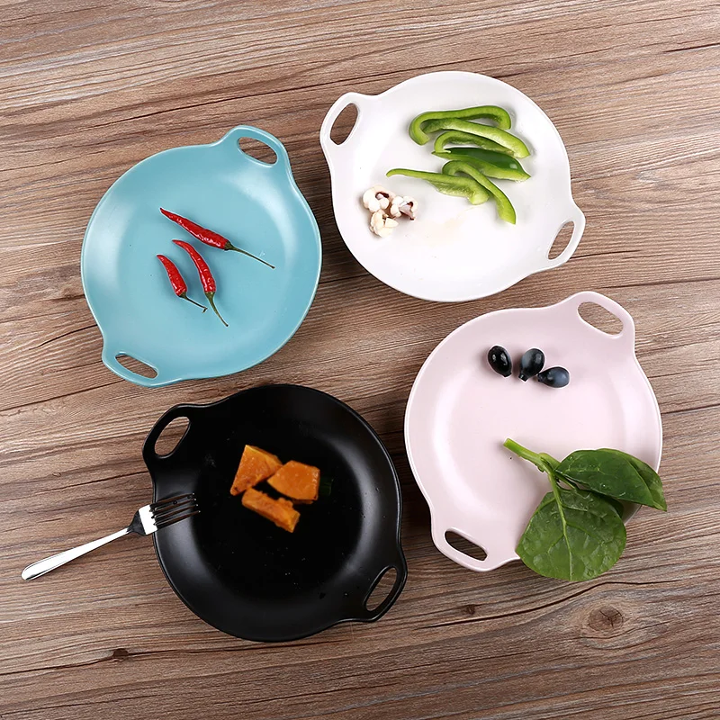 Керамические тарелки для фруктов посуда блюдо закусок тарелка режущая доска