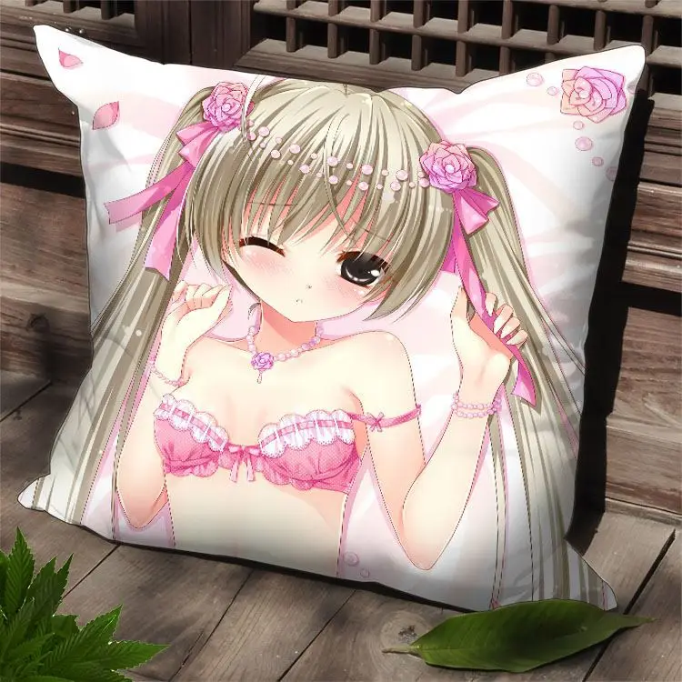 Новый Dakimakura японская Подушка Чехол квадратный Yosuga не Сора Аниме SPC87|pillow set|pillow