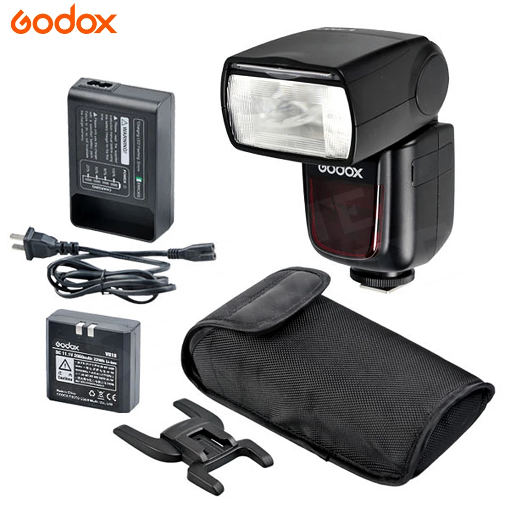 Godox V860II TTL вспышка Speedlite w/литий ионный аккумулятор для Nikon D5300 6D беспроводной