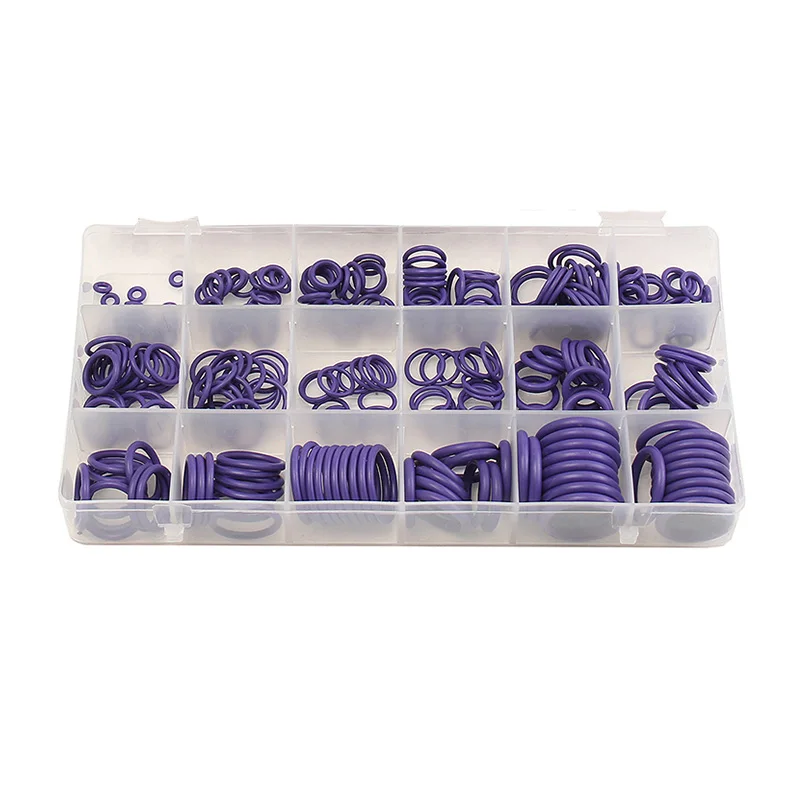 Suleve кондиционер Резиновая Шайба Ассортимент для R22 R134a зеленый/фиолетовый