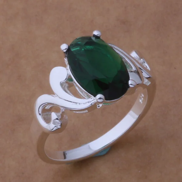 AR350 оптовая продажа Бесплатная доставка бижутерия серебряное кольцо размером 8 #