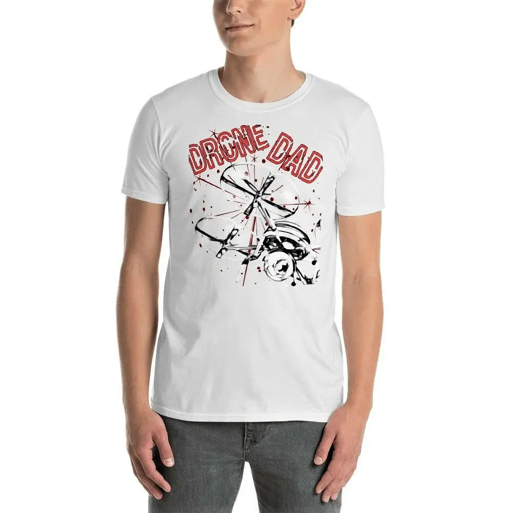 Drone Dad Shirt & Cool подарок для папы Lover Pilot Мужская Премиум футболка|Мужские футболки| |