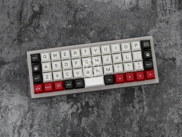 stainless steel bent case for jj40 40 jj40 custom keyboard enclosed case upper and lower case also can support planck free global shipping