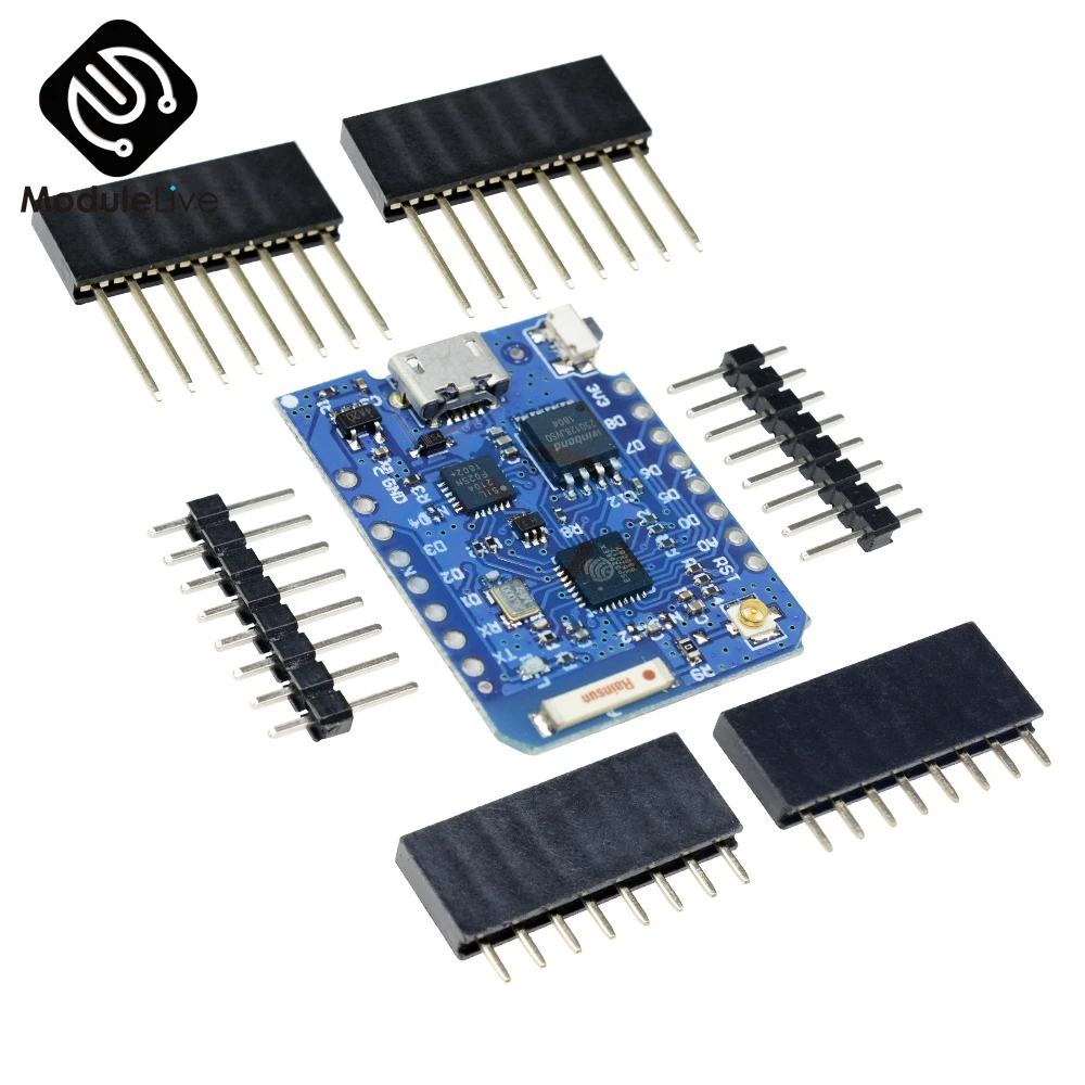 WEMOS D1 Mini Pro V1.0 16M байт внешний антенный разъем для NodeMCU ESP8266 ESP8266F CP2104 WIFI IOT макетная