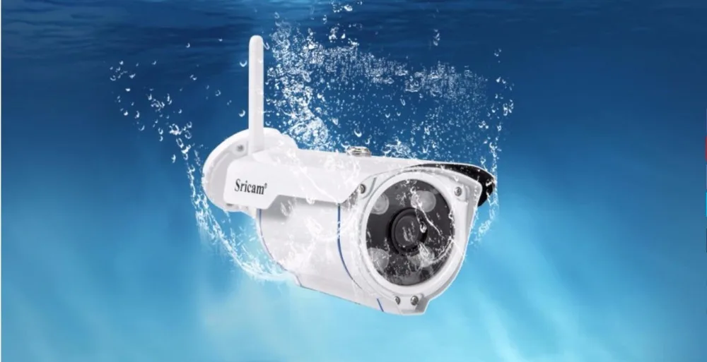Sricam SP007 HD 720P Обнаружение ИК Ночное Видение IP камера wifi 2,4 P2P Водонепроницаемая наружная беспроводная IP камера для смартфонов ПК