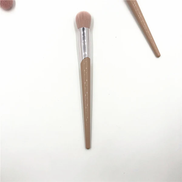 blush brush FB бренд стиль розовый пламя кисти для румян кисть, текстовыделитель тени для век Кисть кривая скульптура Макияж Кисти набор кистей для макияжа - Handle Color: blush brush
