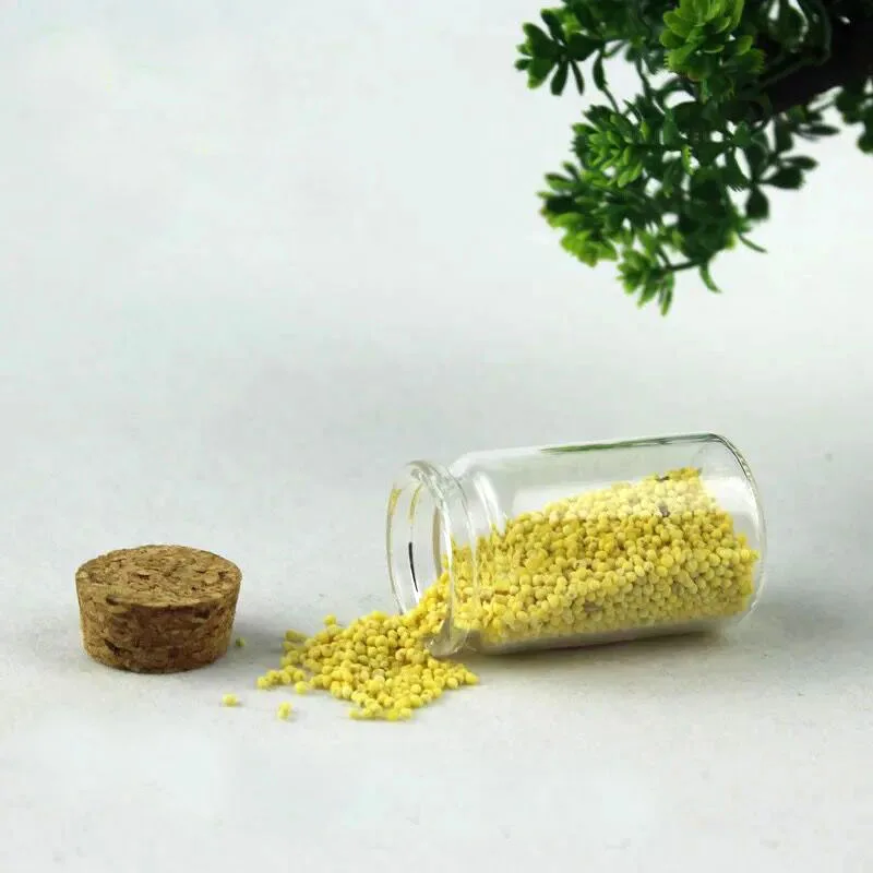 10pcs/lot 37*60mm 40ml Glass Bottles Vial Empty Sample Jars with Cork Stoppers for DIY Craft Container Decoration Transparent | Дом и сад