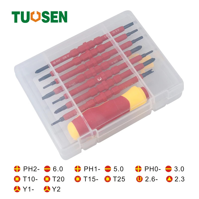7 шт. набор магнитных отверток bity с шестигранным винтом phillips torx driver schroef bitset T10 PH0 PH2
