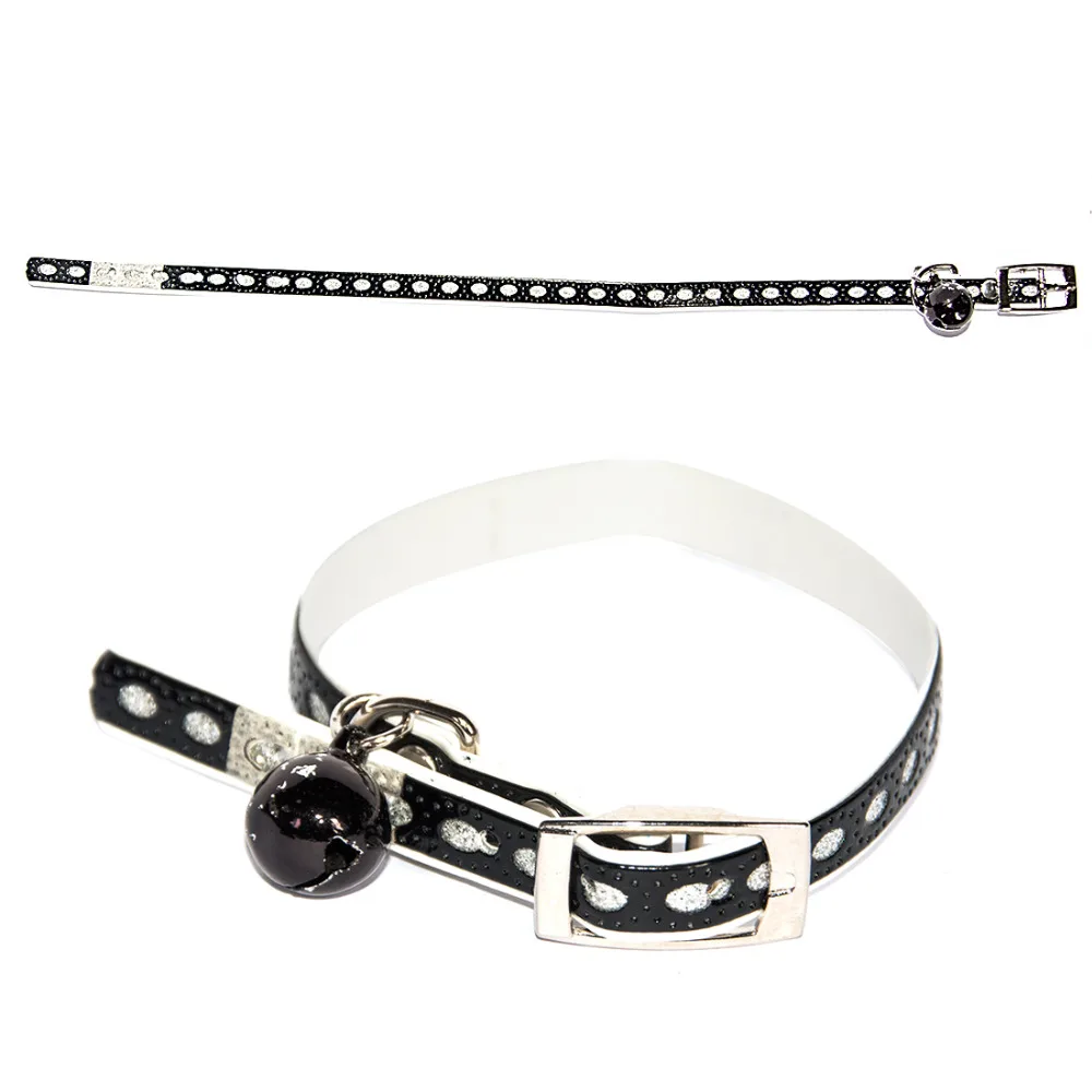 Милый Кот для домашних питомцев котенка собаки ошейники с колокольчиками