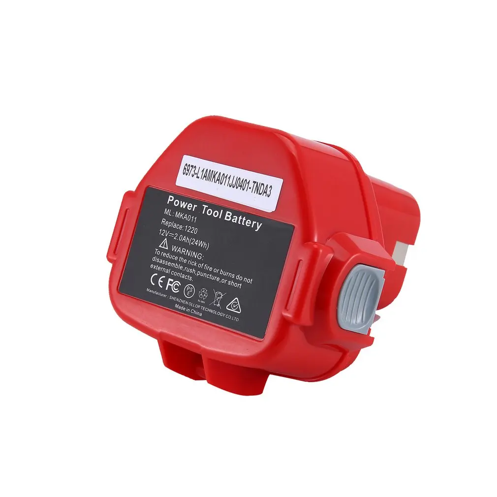 Для Makita 12V 2.0A 3000mAh Ni-CD аккумуляторная батарея для электроинструментов Makita дрель PA12 1220 1222 1235 1233S 1233SB