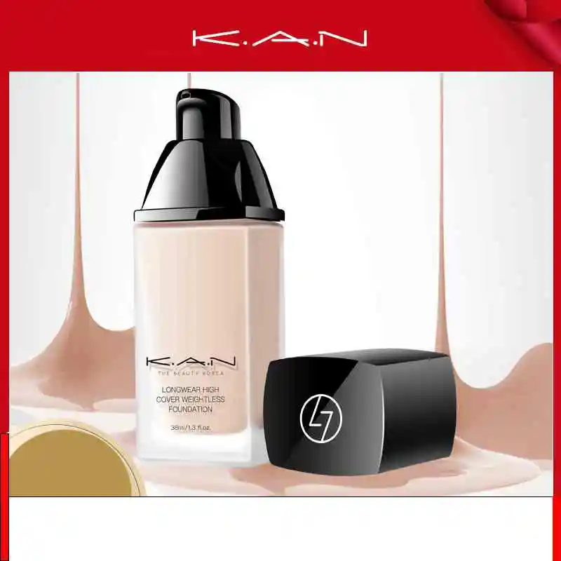 Кан 38 мл Beauty Мягкая матовая длительного ношения масло Управление корректор SPF25