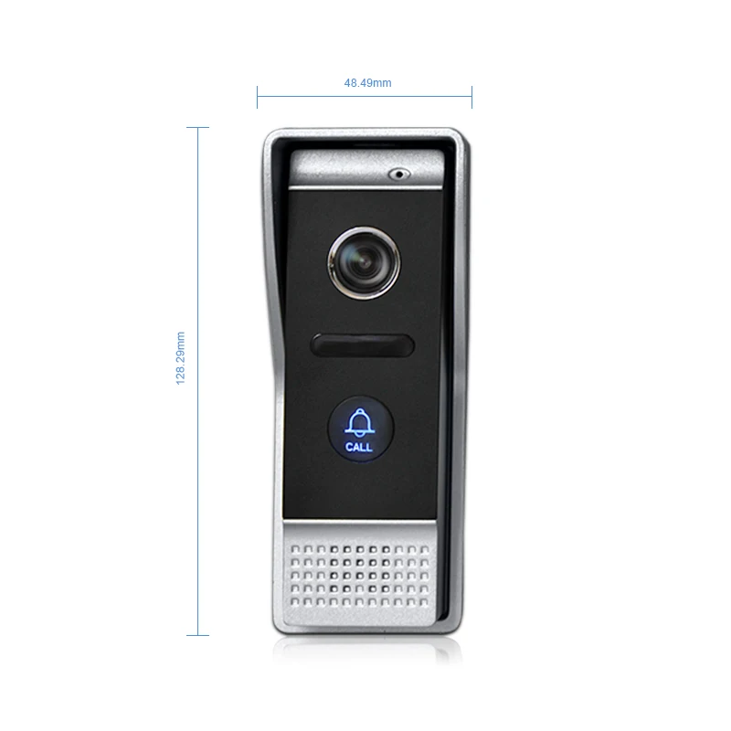 Jeatone 10 дюймовый HD видеодомофон дверной звонок монитор с 1200TVL ночным видением