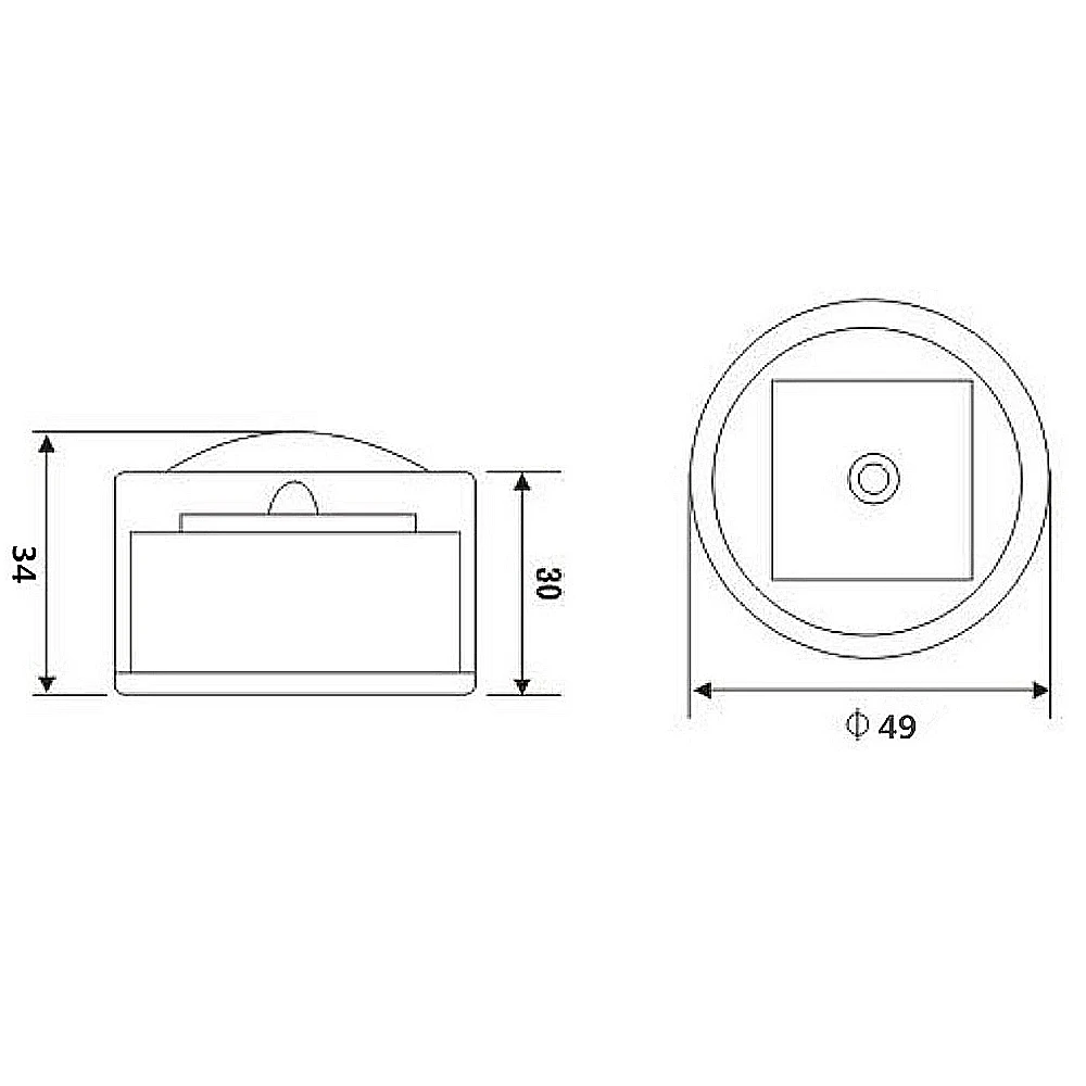 Солнечный светодиодный подземный свет аварийная подъездная дорога/сад/тропинка