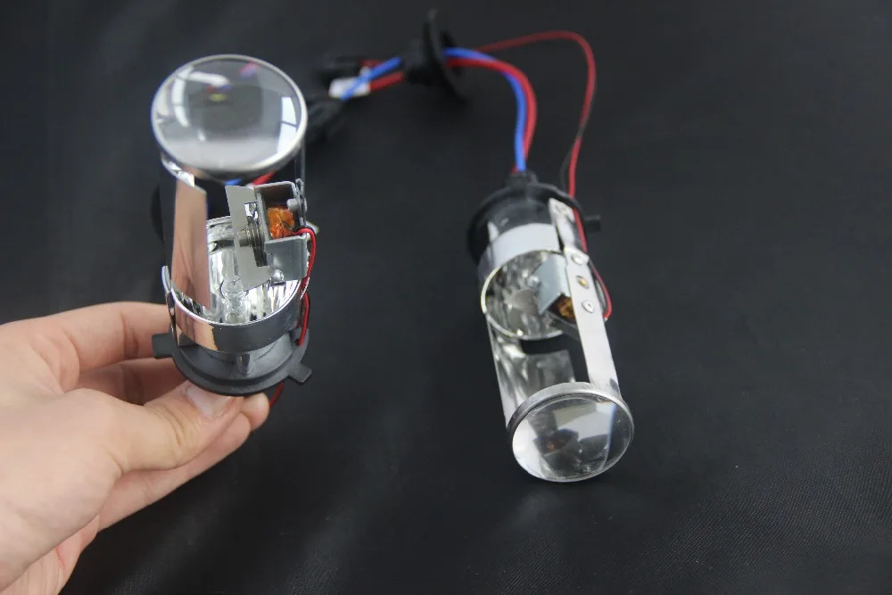 Новый 2017 МИНИ HID ксенон BI XENON ОБЪЕКТИВ ПРОЕКТОРА КОМПЛЕКТ H4 Фар автомобиля