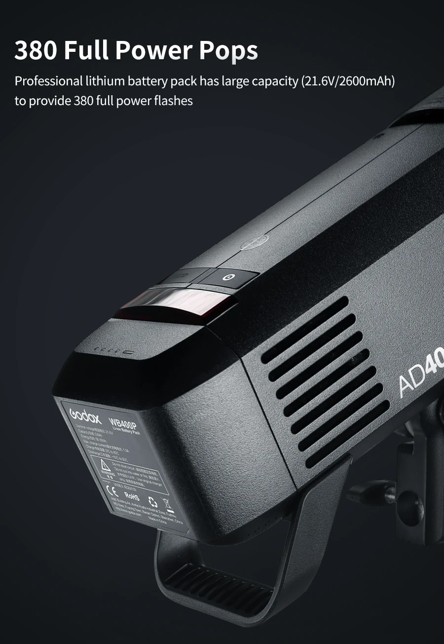 Godox AD400Pro All-in-One ttl HSS 2,4G Беспроводная X система наружная вспышка с передатчиком Xpro для Canon Nikon sony Fuji и т. Д