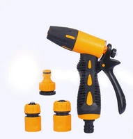 garden hose nozzle hand spray nozzlewater nozzle for flower plant watering pet shower car cleaning with plastic connector