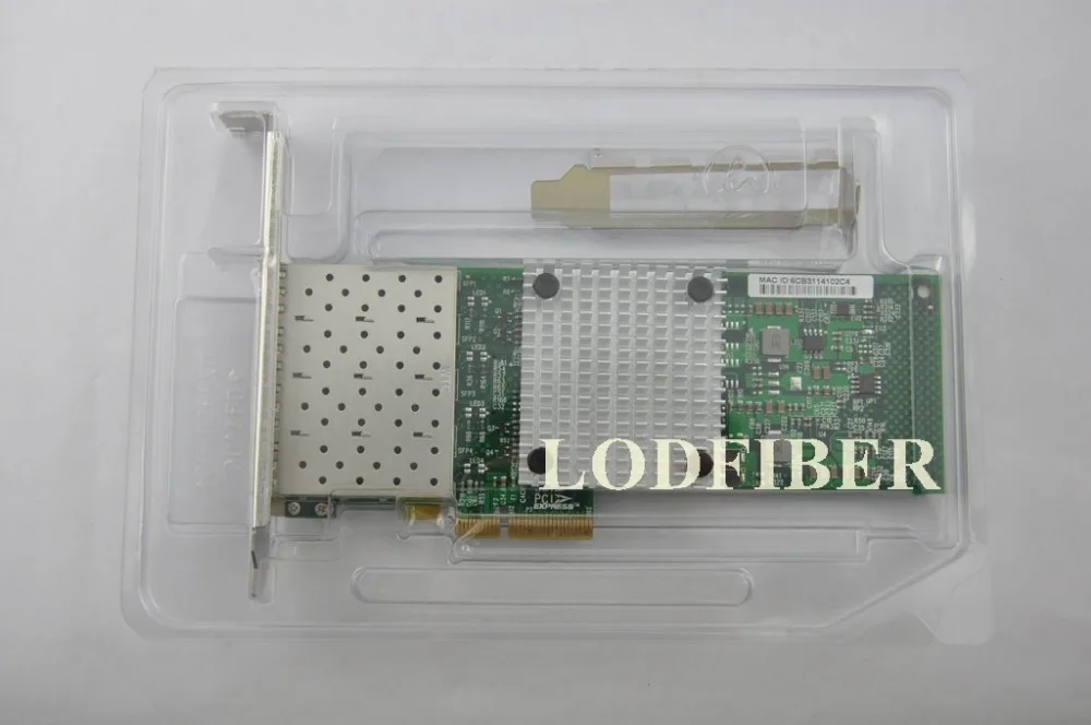 Адаптер для сетевого сервера INTEL I350 F4 Quad Port Fiber SFP Ethernet NHI350AM4 Nic от