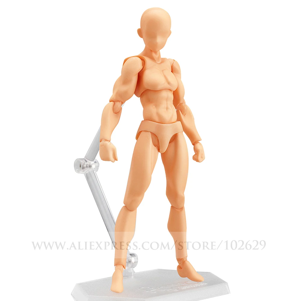 1/12 12 см EVA BJD боди арт Модель ПВХ фигурка Коллекционная модель Фигурка манекен Эскиз Рисование Горячая для детей