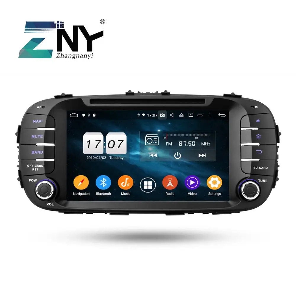 8 &quotips Android 9 0 автомобильный DVD для Авто Радио Для Киа соул 2014 2015 2016 2017 2018 2 Din FM