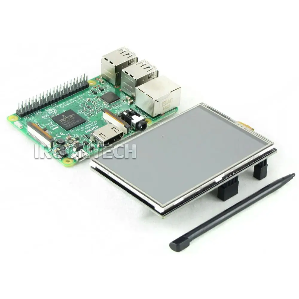 Raspberry PI 3 Модель B 5 &quotдюймовый TFT ЖК дисплей с сенсорным экраном по интерфейсу SPI.