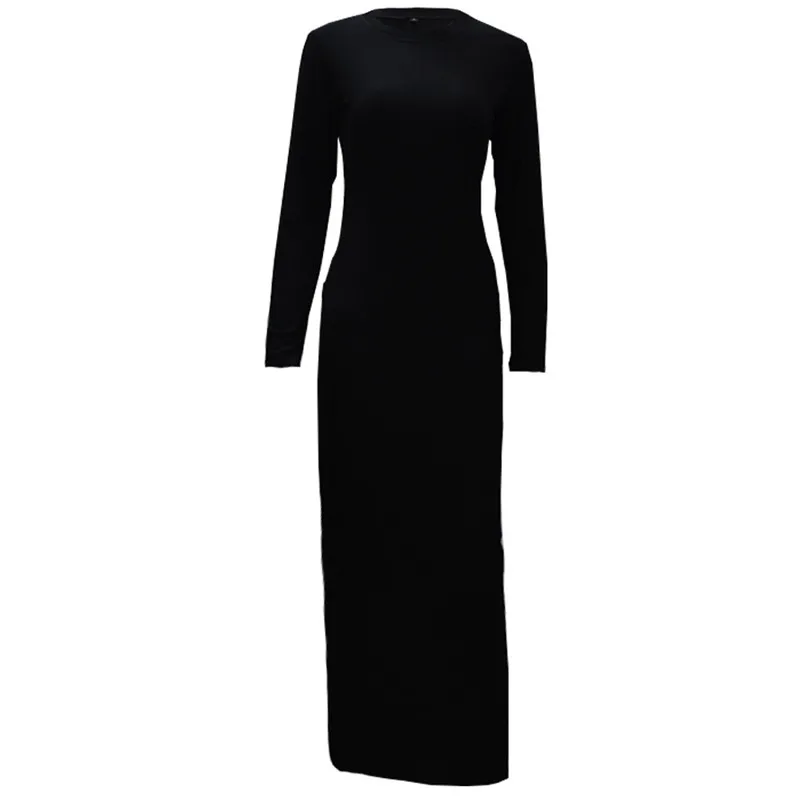 Женское длинное Хлопковое платье Кафтан Abayas мусульманский хиджаб одежда для