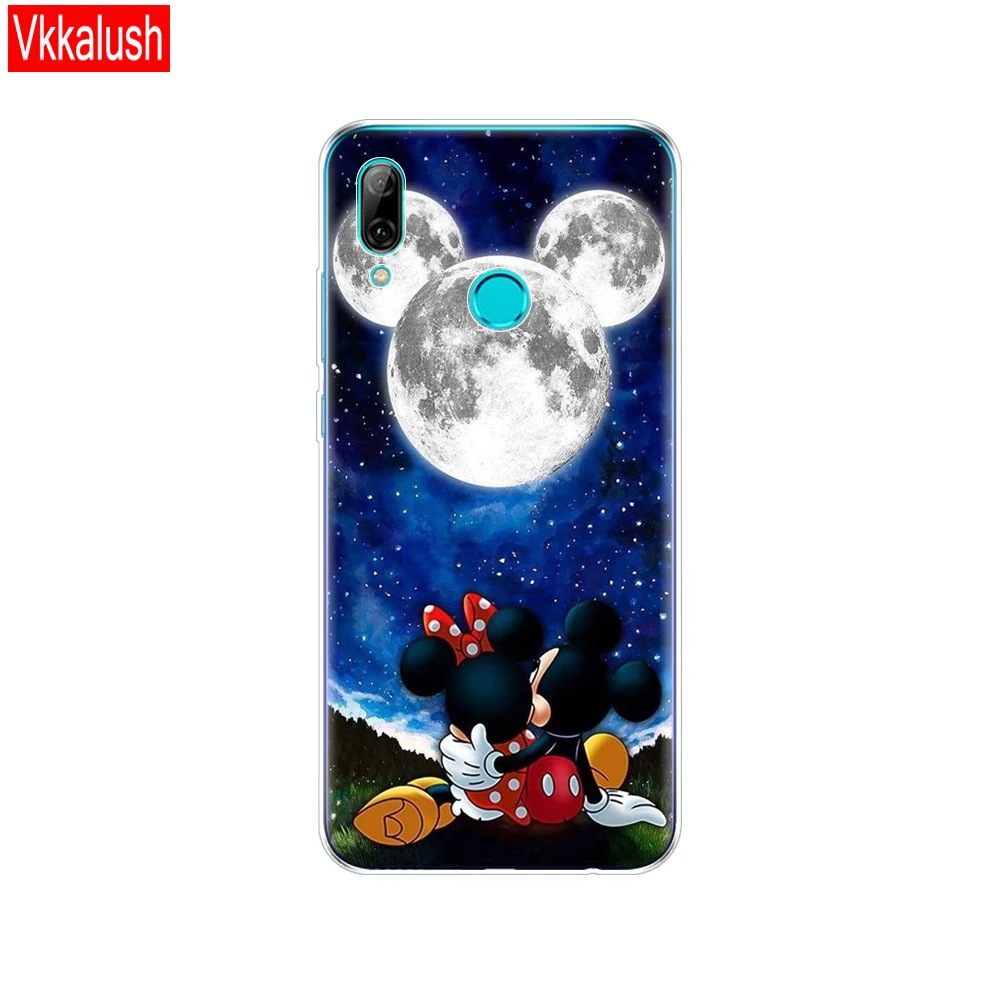 80002 Чехлы для Huawei P Smart, силиконовая Мягкая задняя крышка из ТПУ для Huawei P Smart Plus, чехол для Huawei P Smart Z, бампер - Цвет: 80002