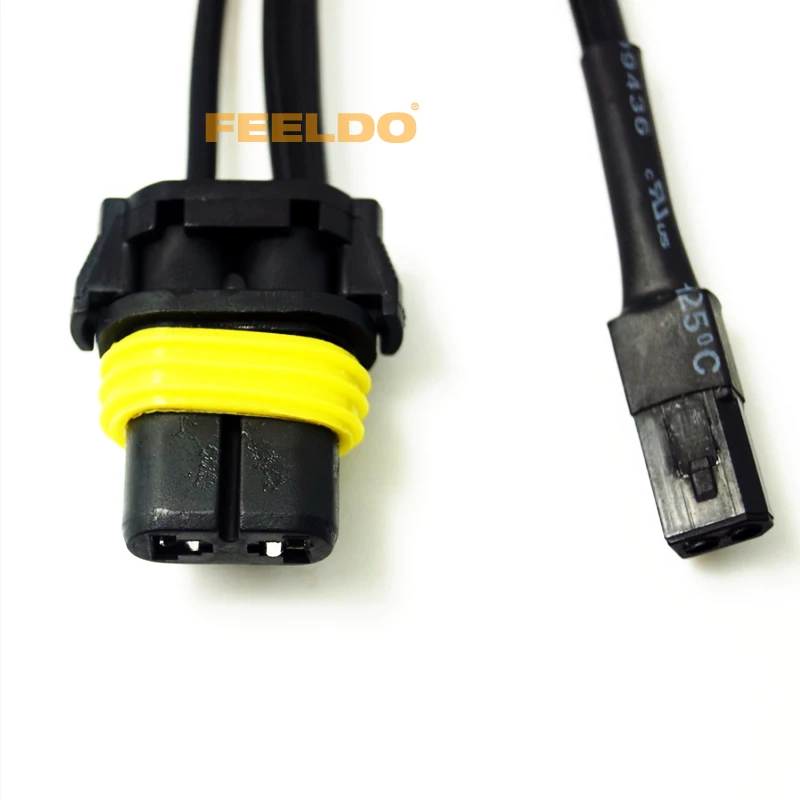 FEELDO 1 шт. 12 В 55 Вт H4/HB2/9003 Hi/Lo луч Bi-xenon релейный жгут для HID конверсионного комплекта