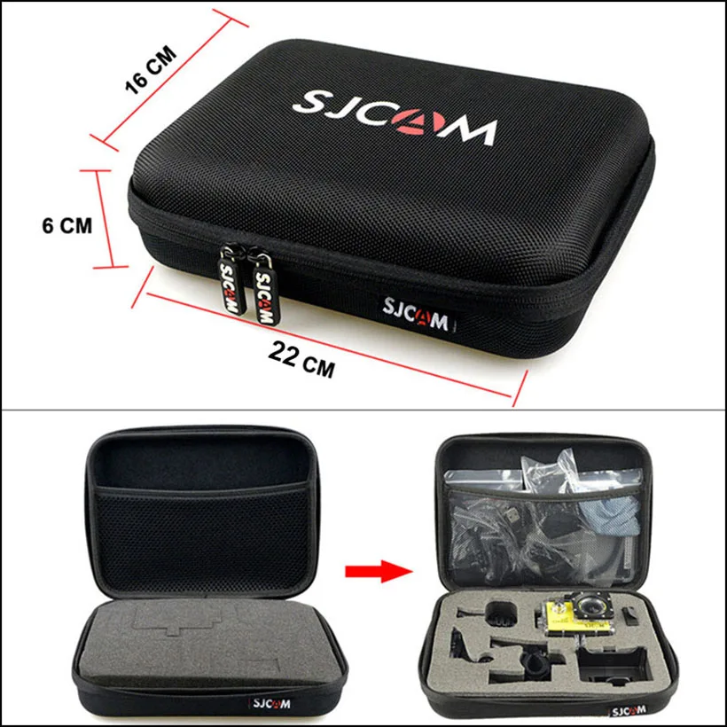 SJCAM SJ8 PRO Аксессуары 1200 mAh литий ионная аккумуляторная батарея для Plus Большой сумка