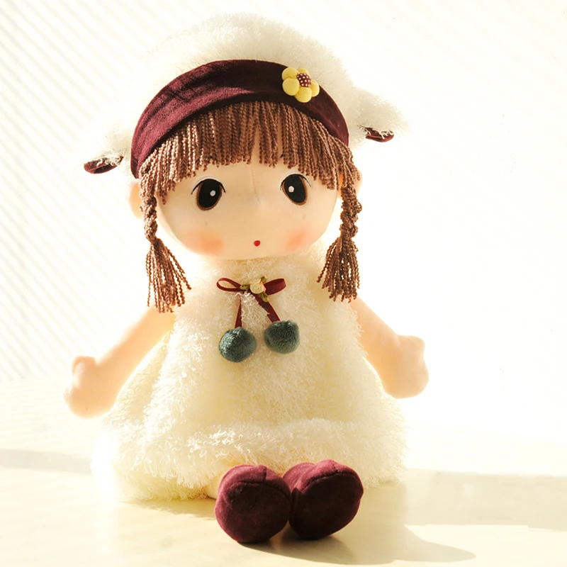 40cm/60cm Cute Mayfair Girl Plush Dolls Beautiful Stuffed Doll Kids Toys for Children Girls Christmas Valentine's Gifts | Игрушки и