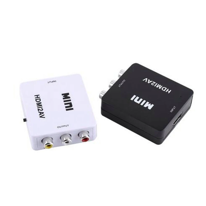 Dehyaton оригинальный HD 1080P для HDMI в AV/RCA CVBS адаптер мини HDMI2AV видео конвертер коробка