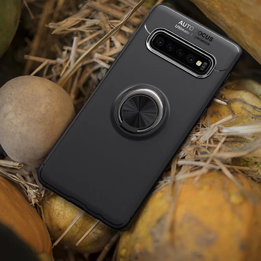 Чехол для Samsung Galaxy S10 Plus S10e S9 S8 автомобильный держатель подставка магнитное кольцо
