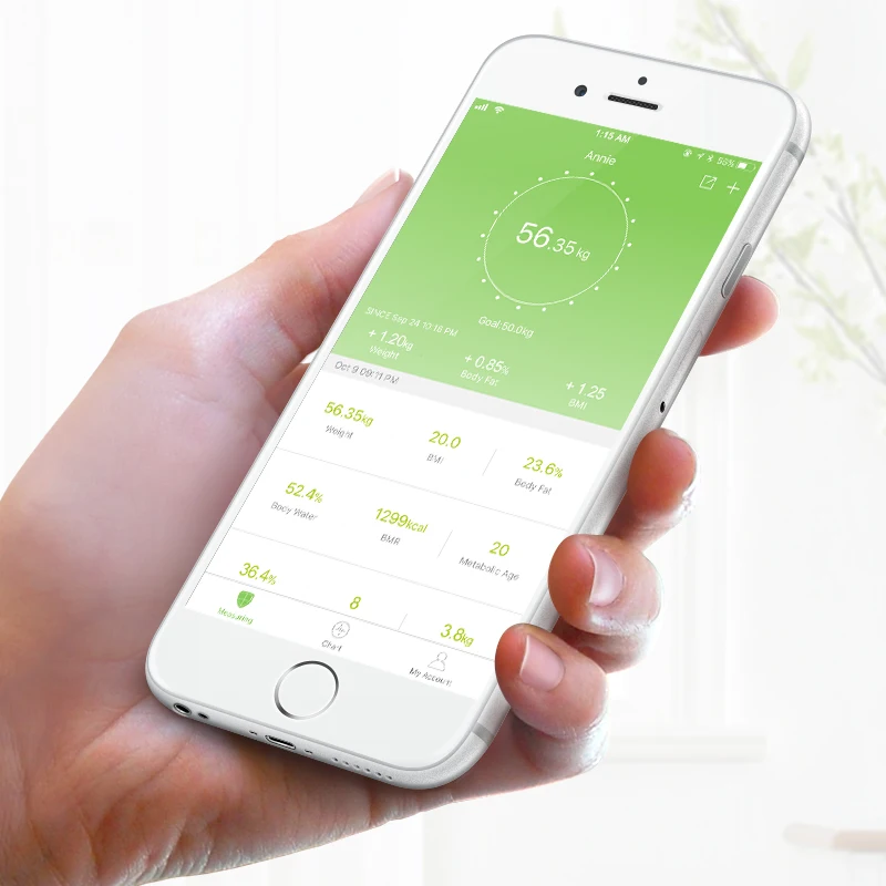 T6 весы для тела и жира напольные электронные светодиодные цифровые ванной