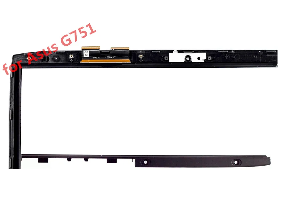 Стард Замена для Asus G751 17,3 сенсорный экран черный ноутбук дигитайзер панель с рамкой экран разрешение 1920*1080