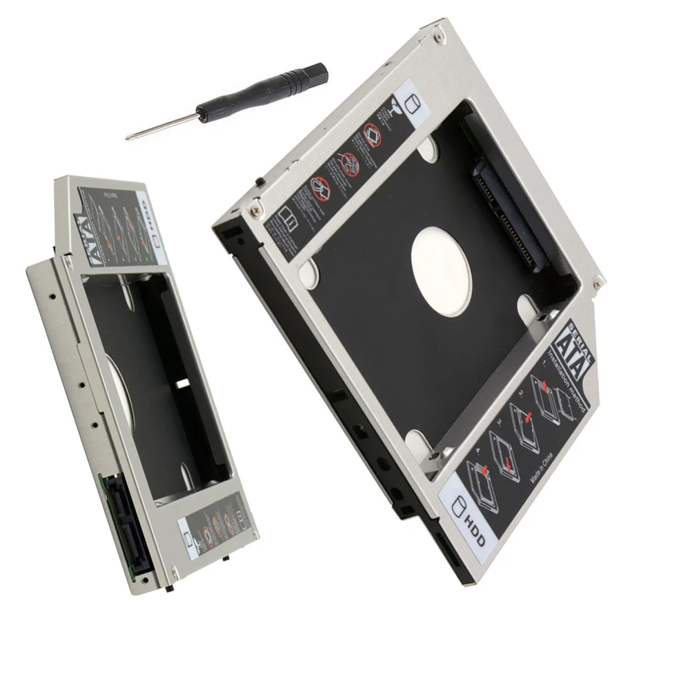 Новый SATA 2nd жесткий диск SSD HDD Caddy для ноутбука Fujitsu LifeBook AH530 AH532 12.7 мм | Компьютеры и