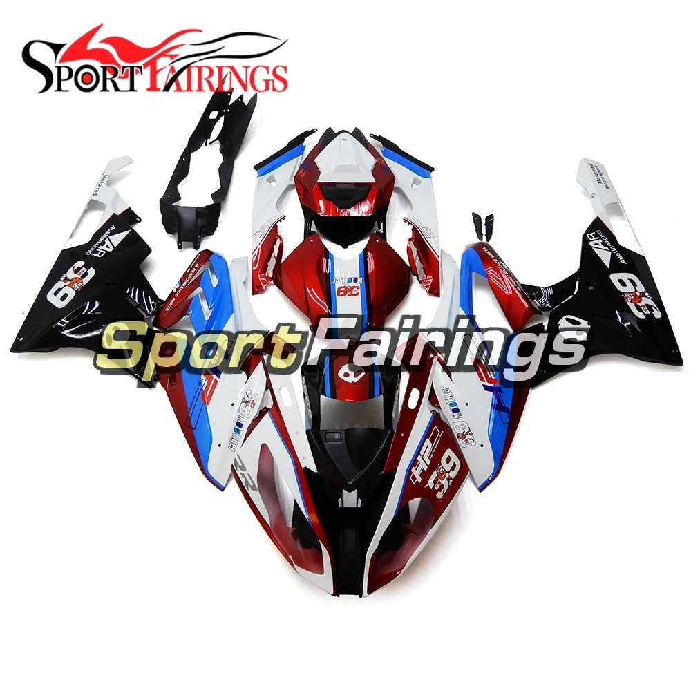 Инжекционный полный обтекатель для BMW S1000RR 15 16 2015 2016 ABS пластик мотоцикл комплект