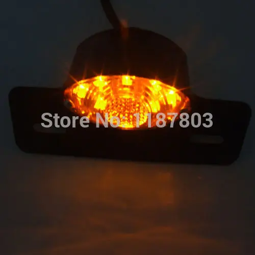 Мотоцикл LED ATV задний Задний сигнал поворота тормоз бег номерной знак светильник