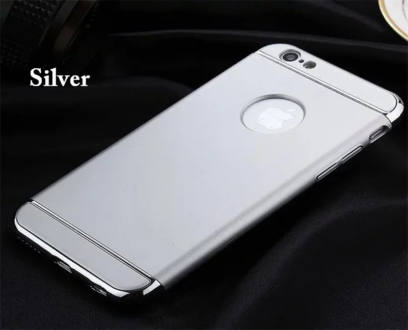 Чехол для iPhone 6, чехол для iPhone 6S i6, 3 в 1, позолоченный ПК Жесткий Чехол для iPhone 6, защитный чехол для телефона