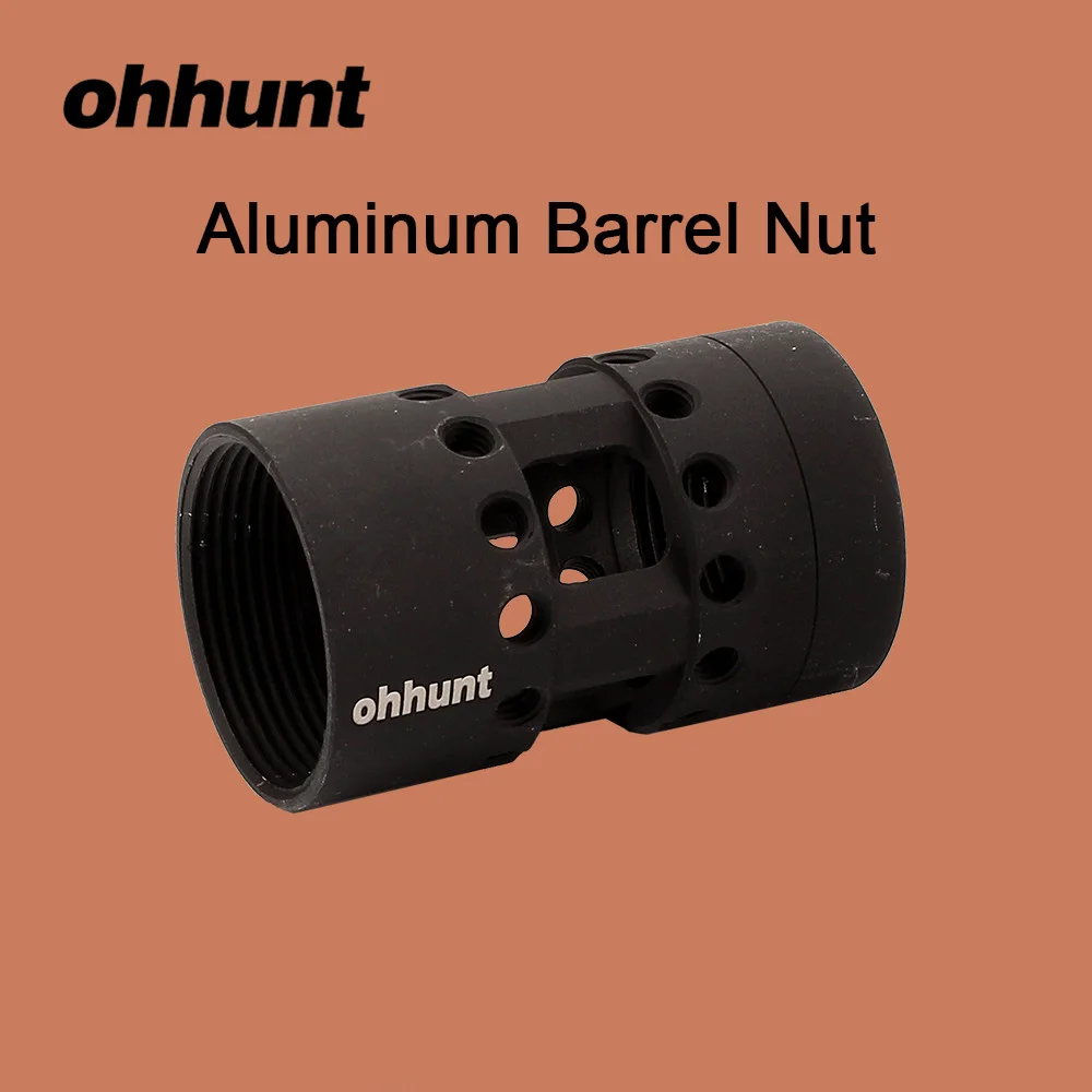 Тактическая стальная цилиндрическая гайка ohhunt/алюминиевая для бесплатного