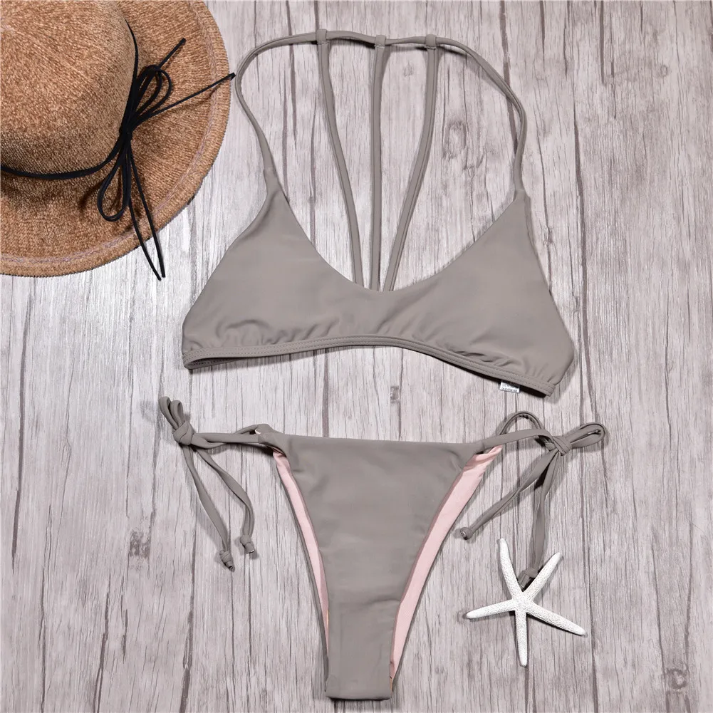 

New Sexy Bikini 2019 Bandage Micro Brazilian Bikini Set Push Up Swimwear Women Swimsuit Bathing Suit Swim Wear Biquini