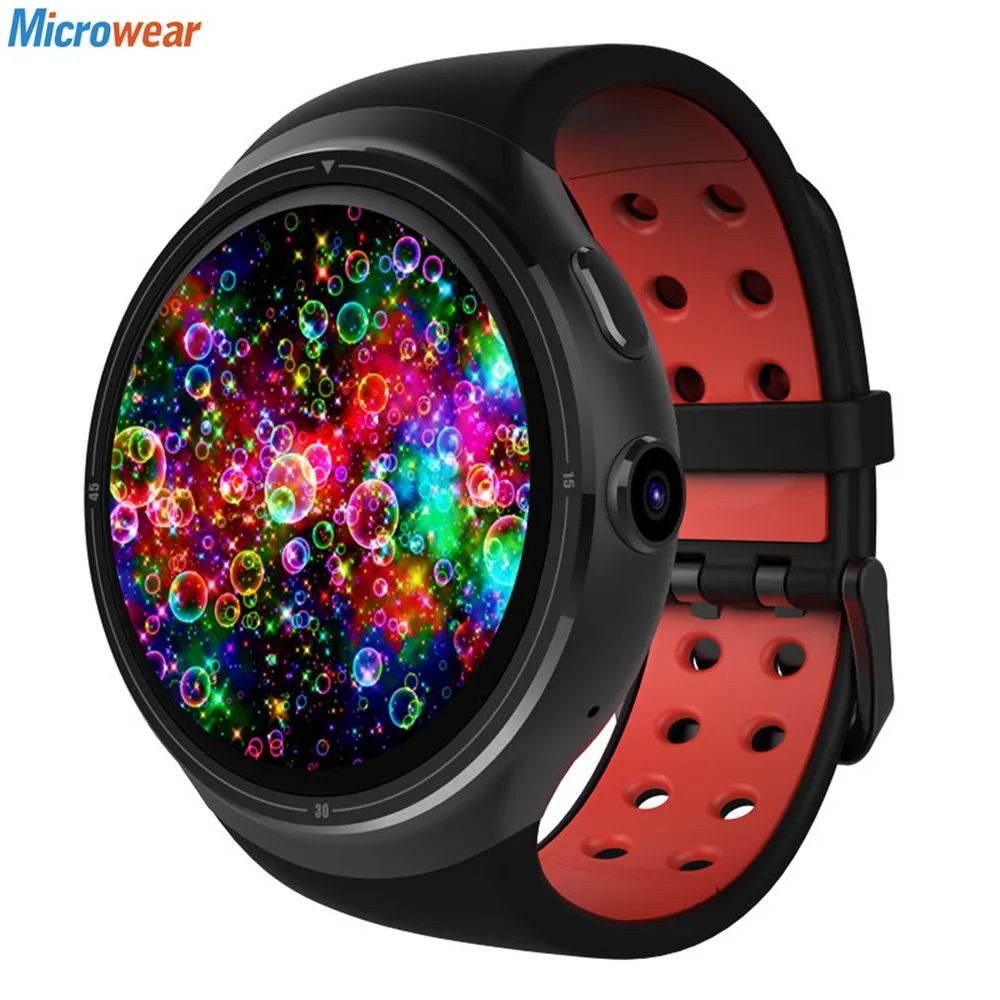 Спортивные пульсометр Smart Watch Поддержка Wi Fi GPS Bluetooth nano SIM карты 3G телефонный звонок