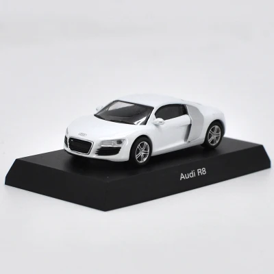 R8 WHITE Кио sho 1: 64 А3 А4 А5 А8 R8 Q7 А6 ТТ бутик сплава автомобиля игрушки для детей Детские игрушки модель оригинальная посылка - Цвет: R8 WHITE